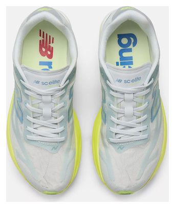 Chaussures Running New Balance SuperComp Elite v6 Jaune/Bleu Femme