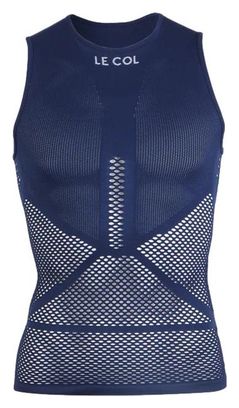 Unisex Sleeveless Mesh Pro Collar Jersey Blue