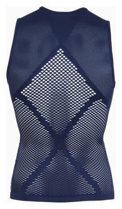 Maglia unisex senza maniche Pro Mesh Collar Blue