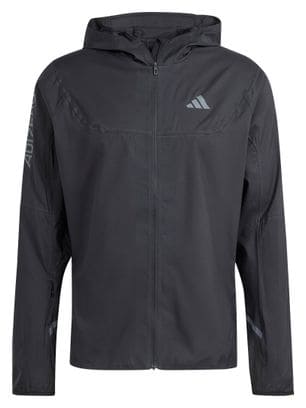 Veste coupe-vent adidas Adizero Noir Homme