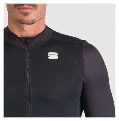 Camiseta de manga larga Sportful SRK Thermal Negro para hombre