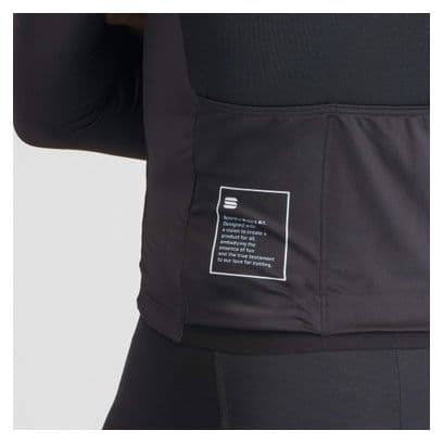 Camiseta de manga larga Sportful SRK Thermal Negro para hombre