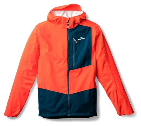 Veste imperméable Brooks High Point 2 Rouge/Bleu Homme