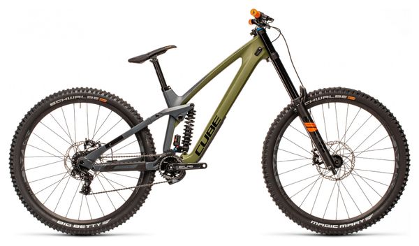 Cube Two15 HPC SL Full Suspension MTB Sram GX DH 7S 29'' Olive