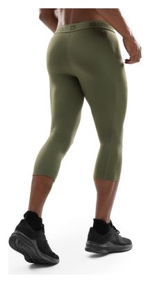 Legging capri sport homme Fitness Bardsley Vert