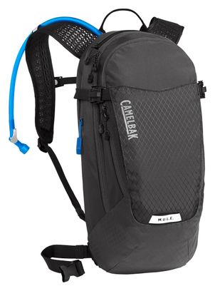 Mochila de hidratación Camelbak M.U.L.E. 12 l + bolsa de agua 3 l negro/gris oscuro mujer