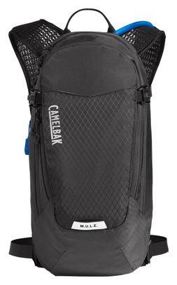 Mochila de hidratación Camelbak M.U.L.E. 12 l + bolsa de agua 3 l negro/gris oscuro mujer