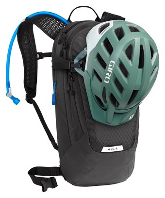 Mochila de hidratación Camelbak M.U.L.E. 12 l + bolsa de agua 3 l negro/gris oscuro mujer