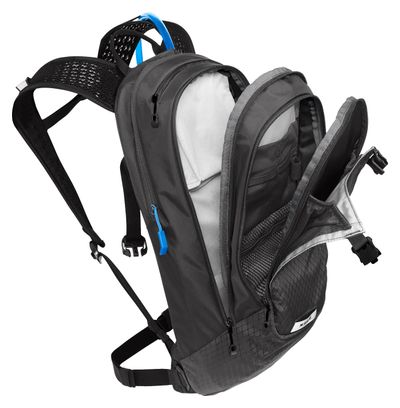Mochila de hidratación Camelbak M.U.L.E. 12 l + bolsa de agua 3 l negro/gris oscuro mujer