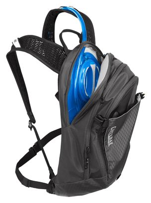 Mochila de hidratación Camelbak M.U.L.E. 12 l + bolsa de agua 3 l negro/gris oscuro mujer