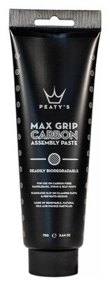 Peaty&#39;s Max Grip Carbon Montagepaste 75g
