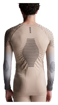 X-Bionic Invent Graphics Langarmtrikot Beige/Grau Männer