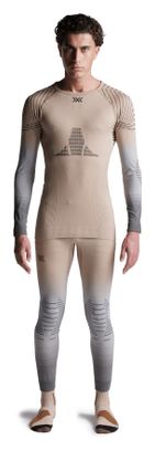 X-Bionic Invent Graphics Langarmtrikot Beige/Grau Männer