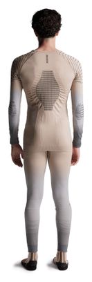 X-Bionic Invent Graphics Langarmtrikot Beige/Grau Männer