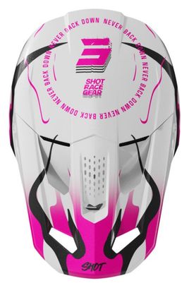 Shot Furious Full-Face Helmet for Adults in Shiny Pink