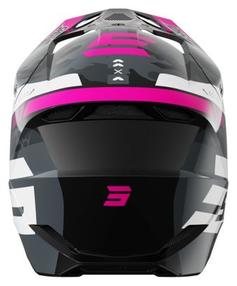 Casco integrale Shot Furious Flash rosa brillante