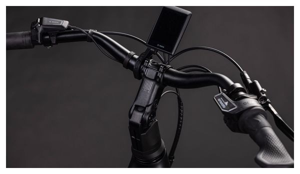 Cube Supreme Hybrid Comfort Pro 600: bici da città elettrica con accesso facilitato, cambio Enviolo, batteria da 600 Wh, ruote da 26", colore grigio, modello 2026