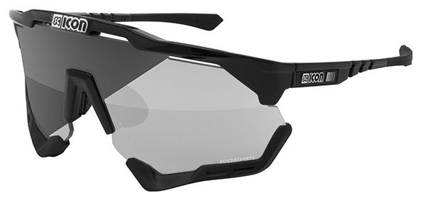 SCICON Aeroshade XL Black / Photochromic Silver Mirror