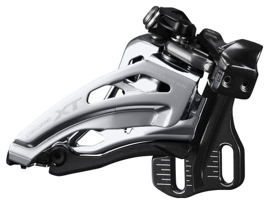 Shimano Deore XT M8020-E 11V Side Swing Double Type E Front