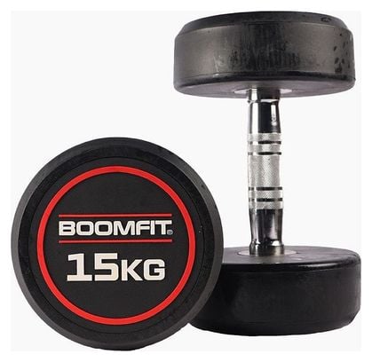 Haltères Ronds de musculation 15Kg (Paire) - BOOMFIT