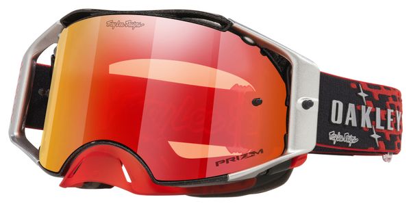 Gafas de MTB Oakley Airbrake MX Troy Lee Designs Negro Holo/Prizm MX Torch Iridium/Ref.: OO7046-H6