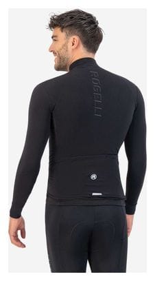 Maillot Manches Longues Velo Rogelli Distance Homme Noir