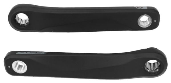 MANIVELLE DROITE + GAUCHE FSA 170mm NOIR ISIS POUR BOSCH 4ème génération (entraxe intérieur 143mm, entraxe extérieur 167mm)