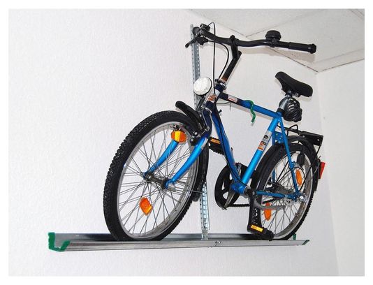 Eufab -  Porte Vélo Mural Sur Rail En Acier