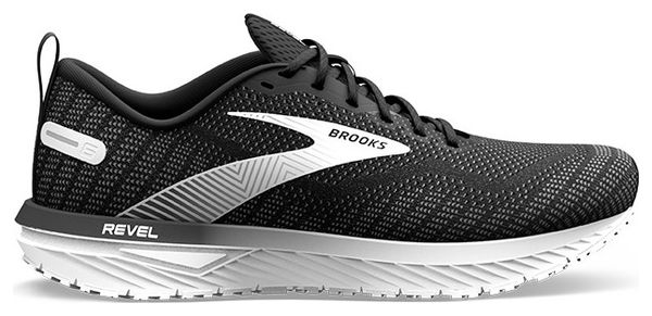 Chaussures de Running Femme Brooks Revel 6 Noir Blanc