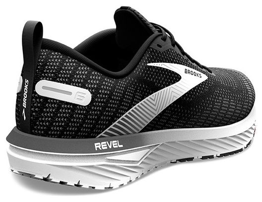 Chaussures de Running Femme Brooks Revel 6 Noir Blanc