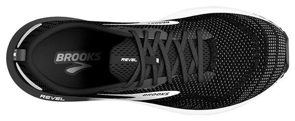 Chaussures de Running Femme Brooks Revel 6 Noir Blanc