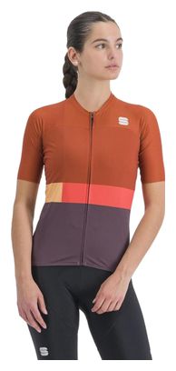 Maglia Sportful Snap a manica corta rossa