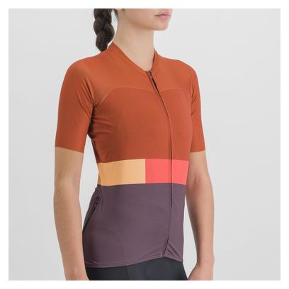 Maglia Sportful Snap a manica corta rossa