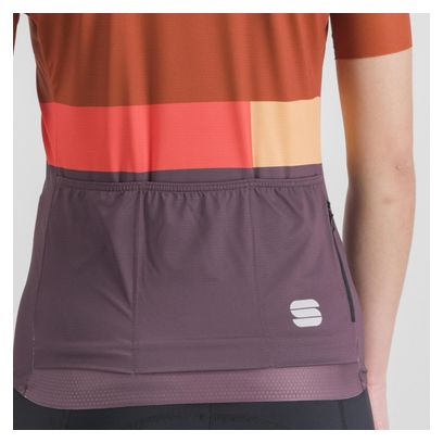 Maglia Sportful Snap a manica corta rossa