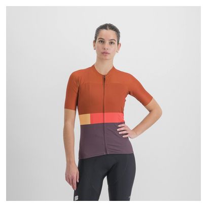 Maglia Sportful Snap a manica corta rossa