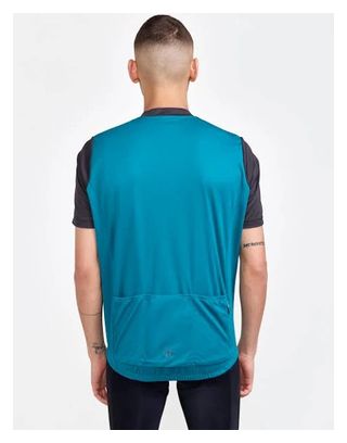 Craft Core Endur Kurzarmtrikot Blau Grau