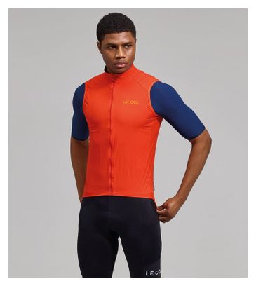 Chaqueta Sin Mangas Cortaviento Le Col Sport II Roja
