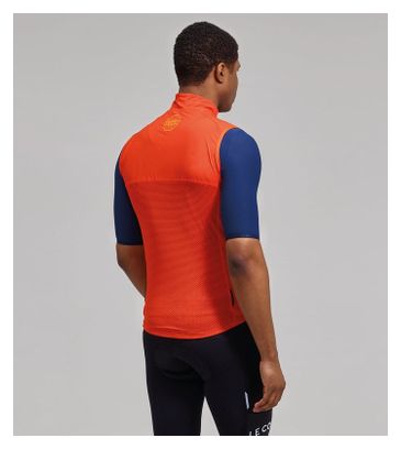 Chaqueta Sin Mangas Cortaviento Le Col Sport II Roja