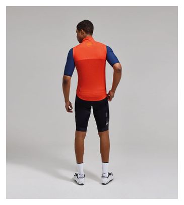 Chaqueta Sin Mangas Cortaviento Le Col Sport II Roja