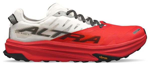 Zapatillas de trail para mujer Altra <strong>Mont Blanc</strong> Carbon Rojo Blanco