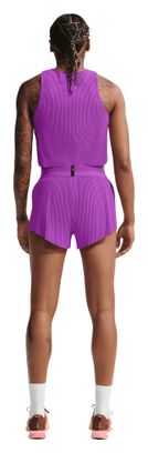 Nike AeroSwift 3in Split-Shorts, violett, Damen