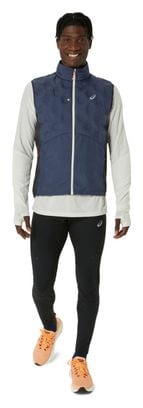 Haut thermique à capuche Asics Metarun Winter Blanc Homme