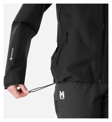 Giacca impermeabile Millet Ubic Gore-Tex 3L nera da donna