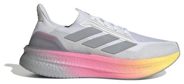 adidas Ultraboost 5X Running Shoes White/Pink/Orange Men's