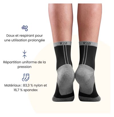 Sport chaussettes de compression pour running et sport