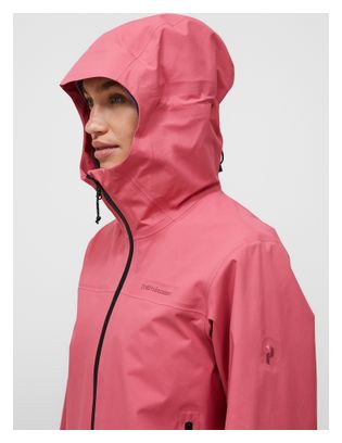 Peak Performance Treeline Gore-Tex 3L Women's Waterproof Jacket - Pink