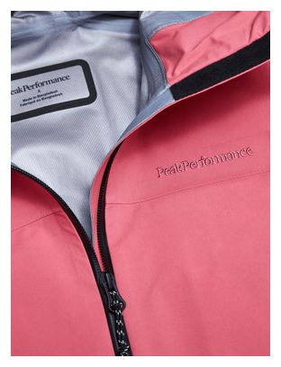 Peak Performance Treeline Gore-Tex 3L Women's Waterproof Jacket - Pink