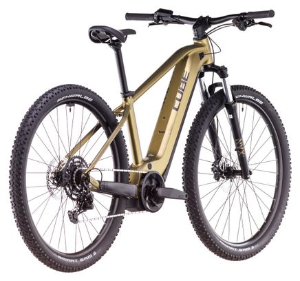 Cube Reaction Hybrid Performance 500 Electric Hardtail MTB Shimano Cues 9S 500 Wh 29'' Gold Lime 2025