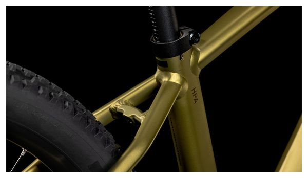 Cube Reaction Hybrid Performance 500 Electric Hardtail MTB Shimano Cues 9S 500 Wh 29'' Gold Lime 2025