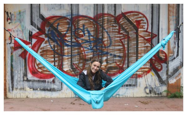 Hamac Ticket To The Moon Compact Hammock Turquoise